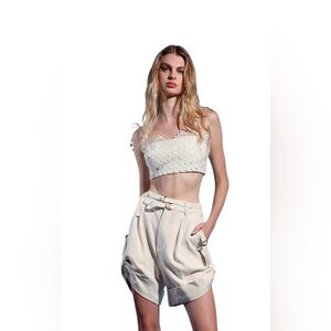 Walter Baker Baylor Belted Shorts